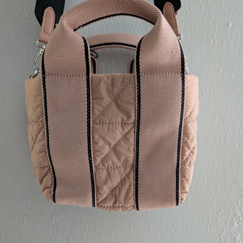 Zara Stylish Pink Quilted Women's Bag - Picture 2 of 6